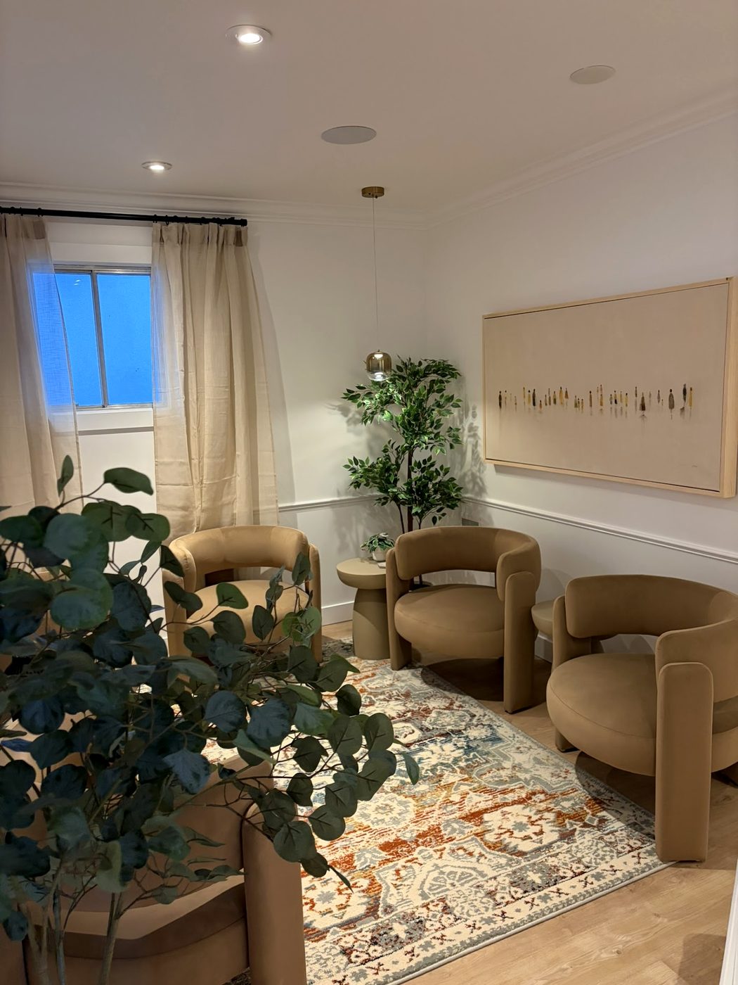 Inside the Fresh Perspective Counselling office in Calgary